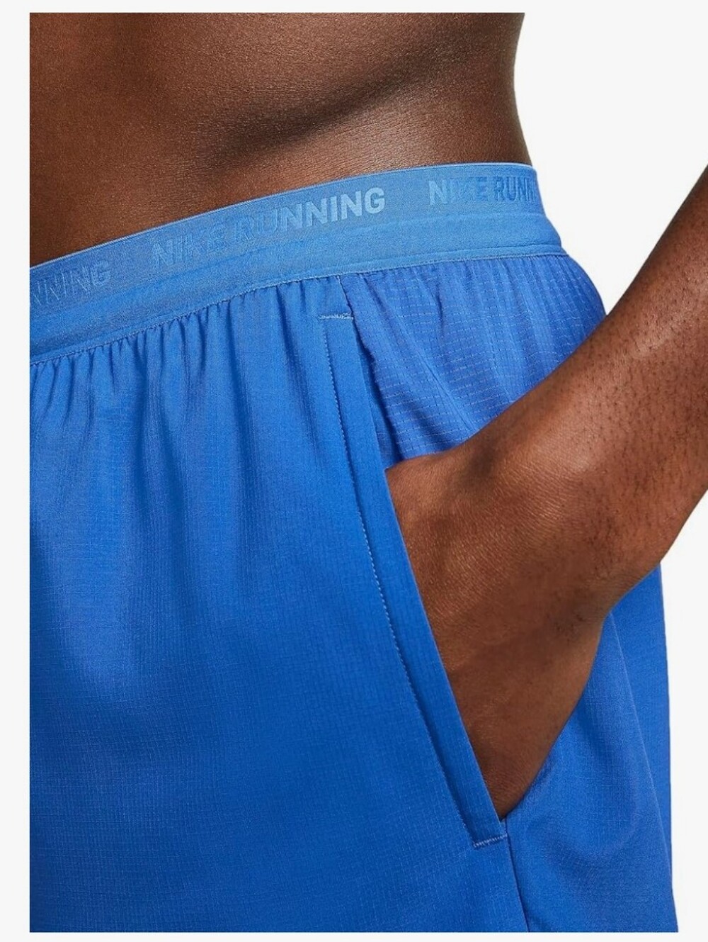 Nike Men’s Dri-FIT Stride 5" Brief-Lined Running Shorts Royal Blue Size M NWT - Picture 3 of 11